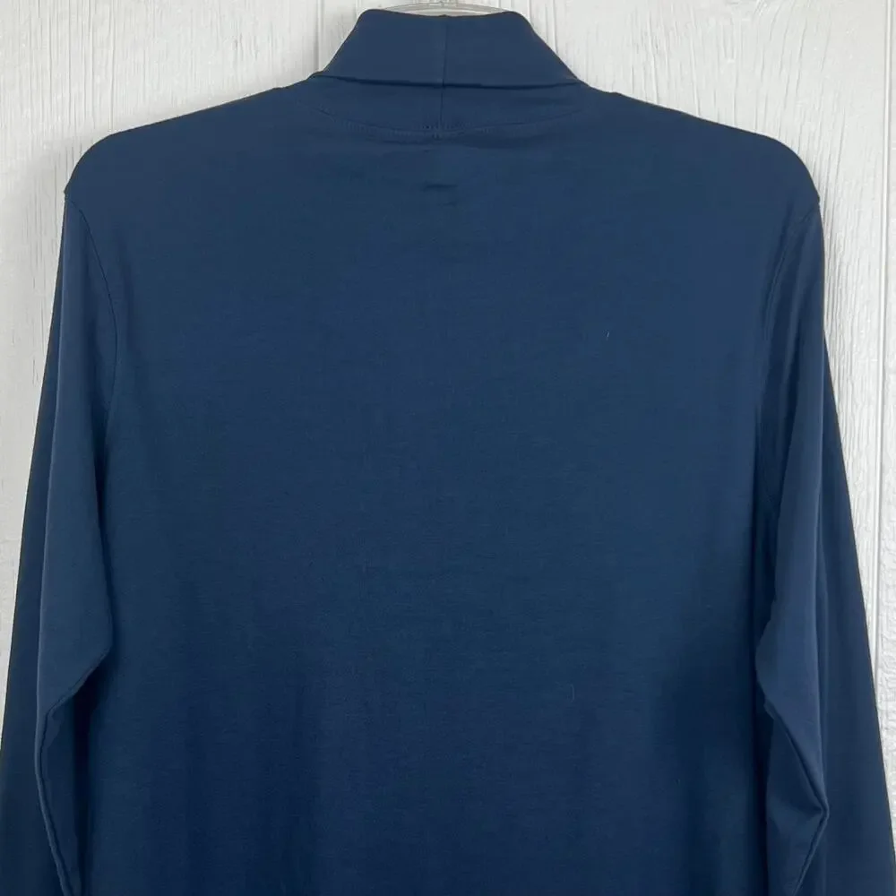 UTOPIA Wear turtleneck men’s size XXL , 2XL cotton poly blend  Navy Blue